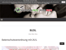 Tablet Screenshot of fotofritz.at